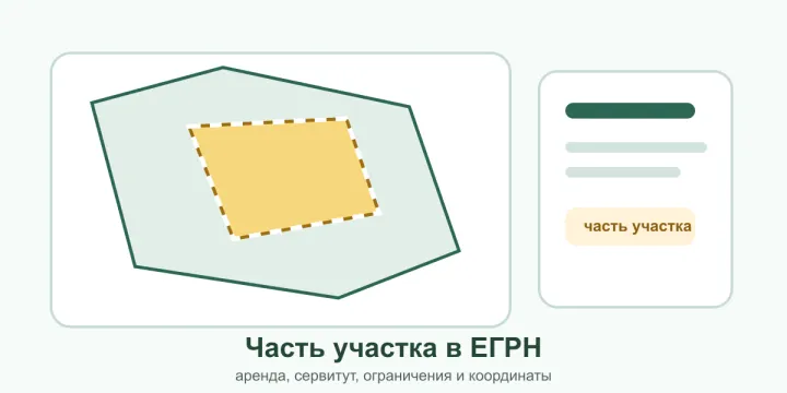 Часть земельного участка в ЕГРН в 2026 году: когда нужна и как ее оформить