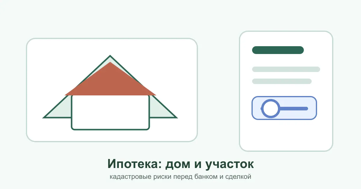 Ипотека на дом и участок