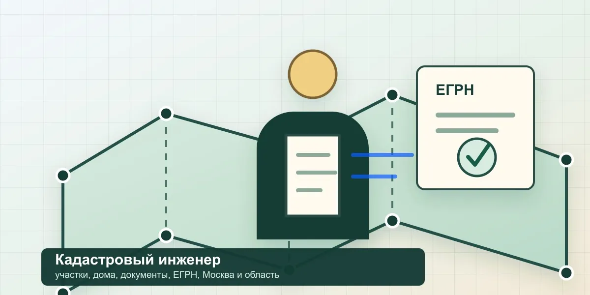 Кадастровый инженер в Москве и Московской области в 2026 году: когда нужен и как выбрать