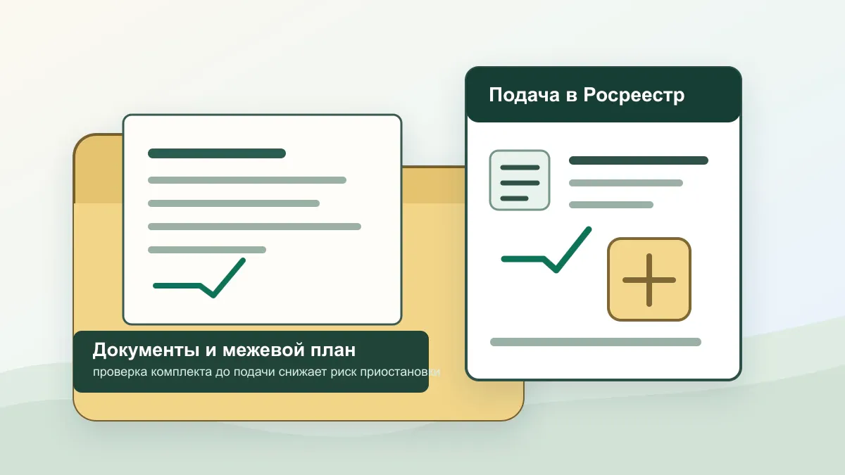 Документы для межевого плана и подачи сведений в Росреестр
