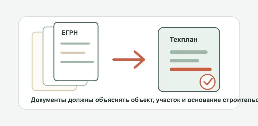 Документы для технического плана объекта незавершенного строительства