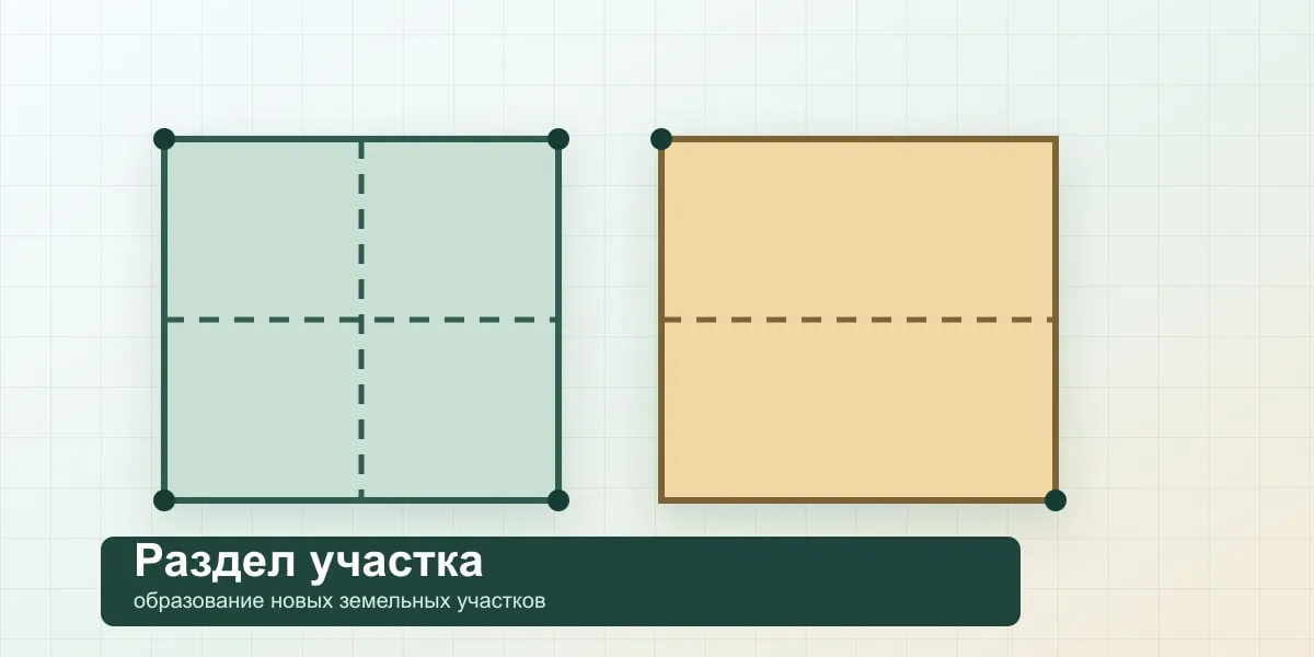 Раздел земельного участка в Московской области в 2026 году: порядок, документы и риски