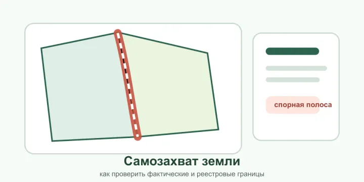 Самозахват земли в 2026 году: как проверить фактические границы и что делать собственнику