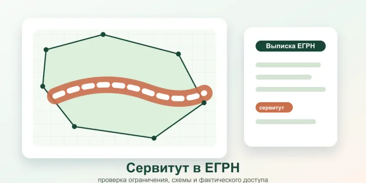 Как проверить сервитут на земельный участок в 2026 году: ЕГРН, карта и документы