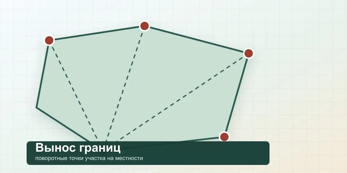 Вынос границ земельного участка в натуру в 2026 году: когда нужен и что получает собственник